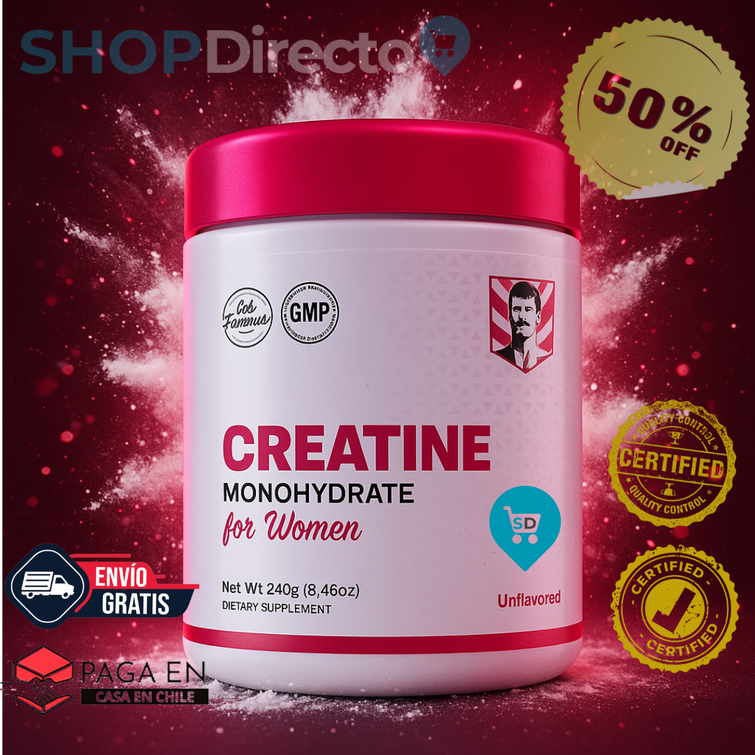 Creatina Monohidratada con colágeno ForWomen®