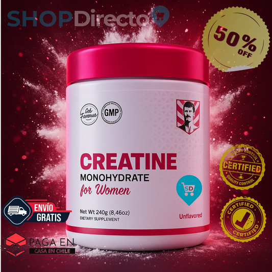 Creatina Monohidratada con colágeno ForWomen®