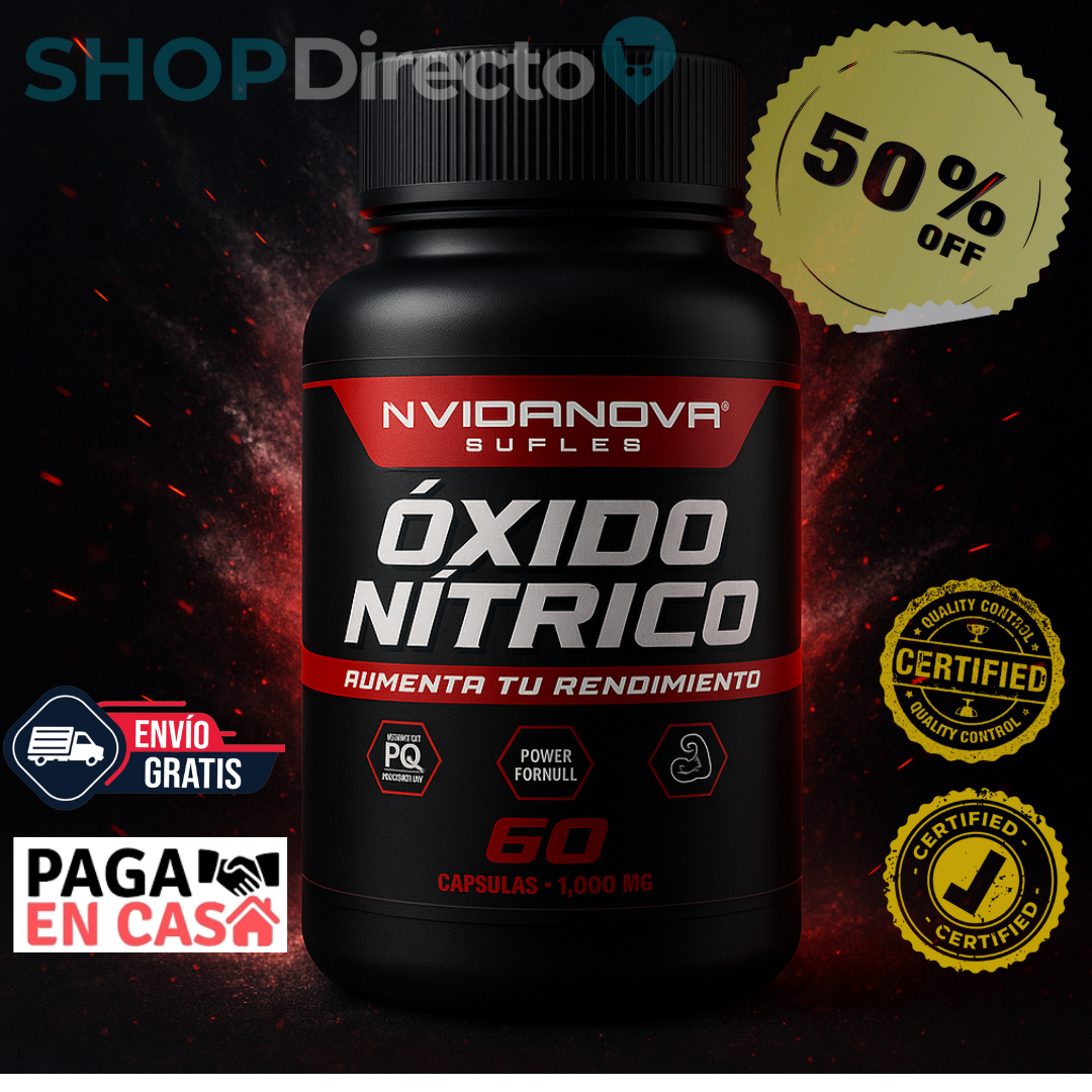 OXIDO NITRICO 1000MG 60 CAPS
