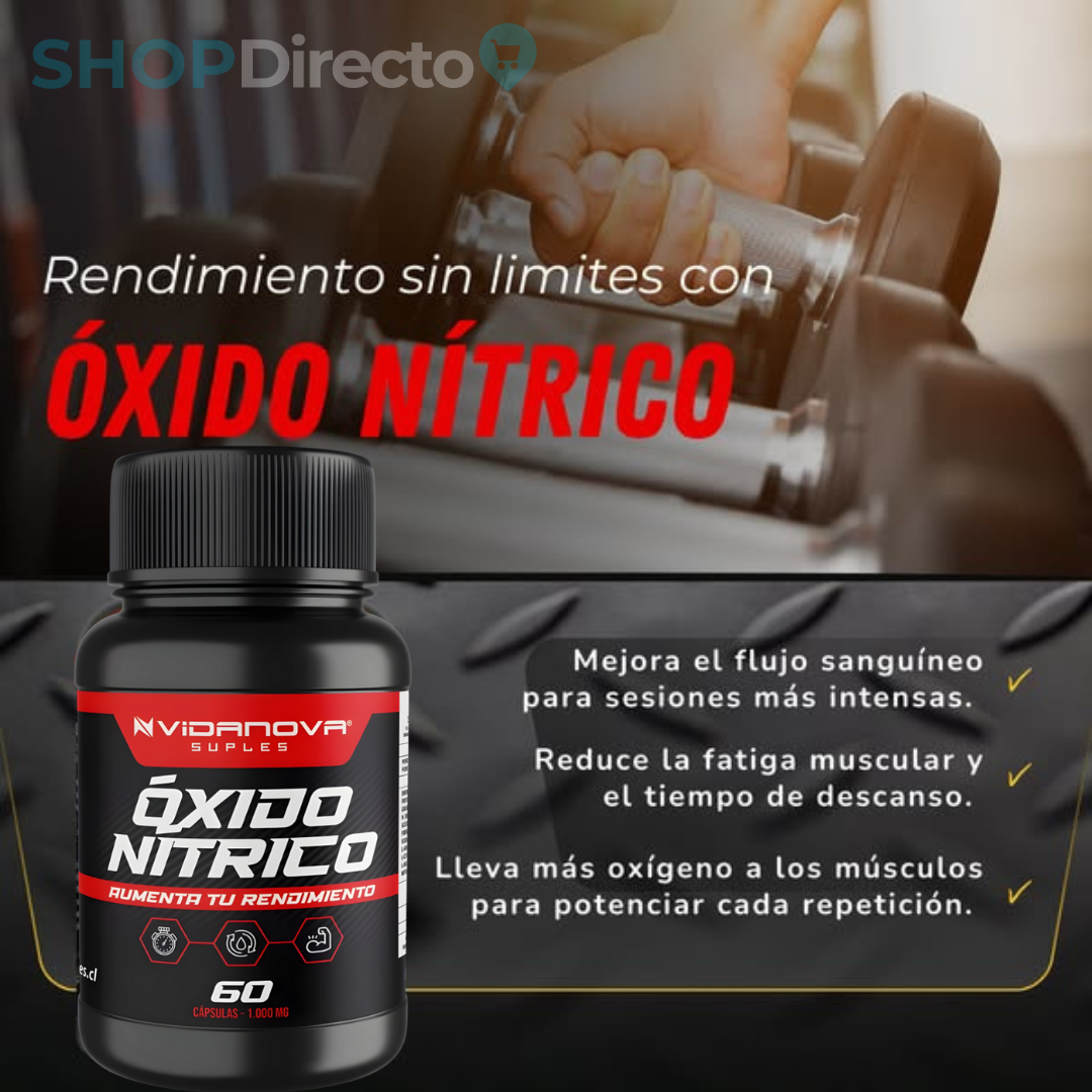 OXIDO NITRICO 1000MG 60 CAPS