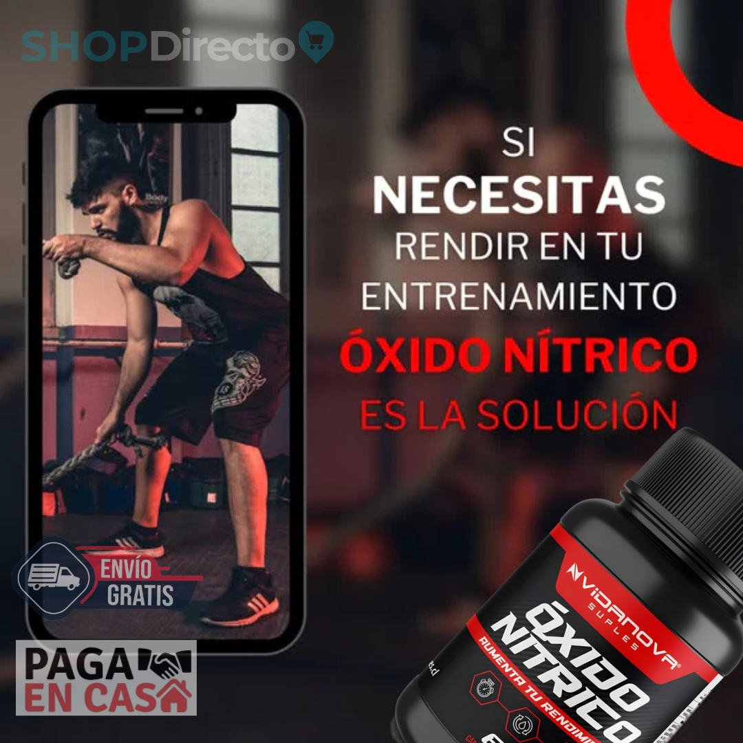 OXIDO NITRICO 1000MG 60 CAPS